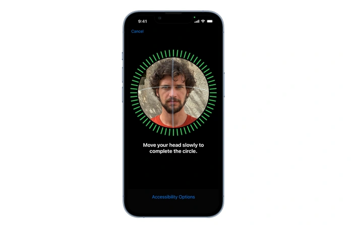 Add another face to Face ID on iPhone