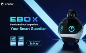 Enabot EBO X family robot and companion