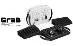 GrabShell Transformable Keyboard