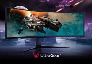 LG 49 inch Curved UltraGear monitor