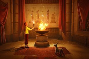 Tintin Reporter Cigars of the Pharaoh game