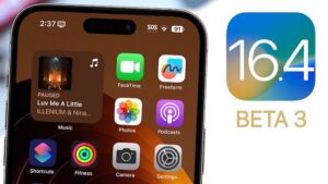 IOS 16.4 beta 3