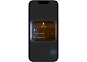 iPhone Voice Isolation
