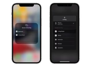 mirror your iPhone screen