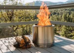 wood burning smokeless fire pit