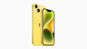 yellow iPhone 14