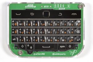 BlackBerry Q20 mini keyboard