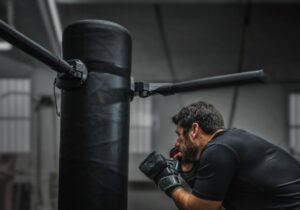 Boxing Buddy a punchbag that punches back