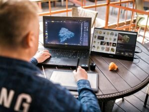 Desklab Portable Touchscreen Monitor