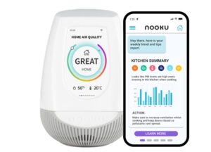 Nooku AI indoor air quality testing