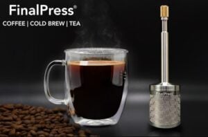 FinalPress single cup coffee maker