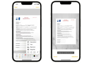 How to scan on iPhone