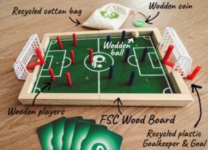 Mini Planks flick football game
