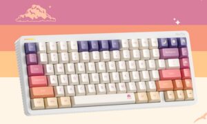 NuPhy Carmine Cloud keycap set