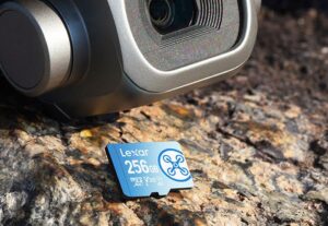 SD card for drone