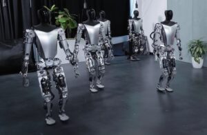 Tesla Bot AI humanoid robots