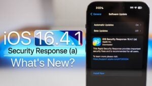 iOS 16.4.1 Security Response