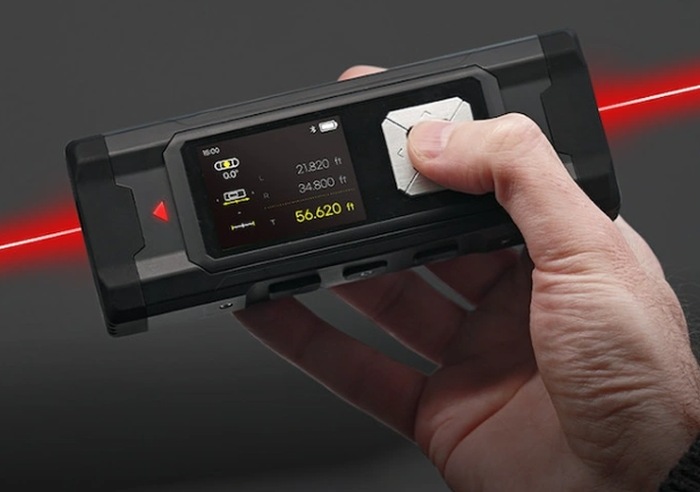 Auto calibrating dual laser tape measure - Vimarsana News