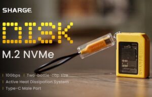 EDC M.2 NVMe portable storage enclosure