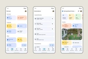 New Google home features for home automation