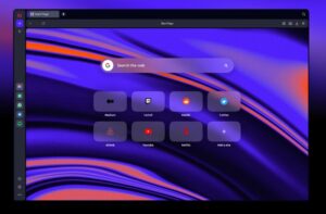 Opera One AI browser
