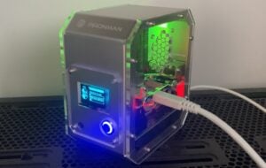 Pironman Raspberry Pi 4 Case LED lights
