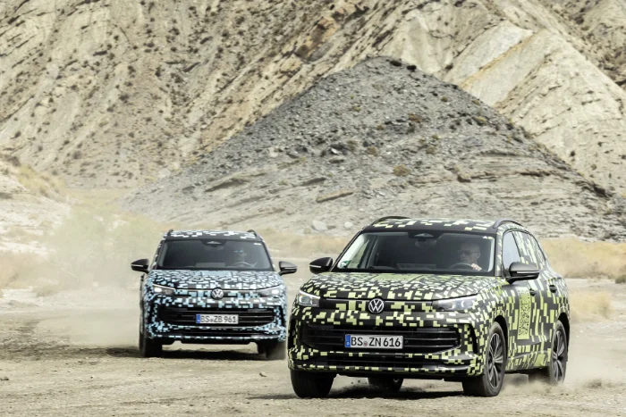 New Volkswagen Tiguan teased in photos - Vimarsana News