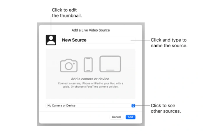 adding live video to your Apple Keynote presentation