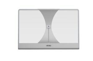 camera behind transparent display