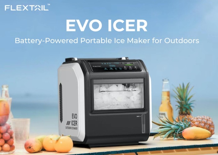 FLEXTAIL battery-powered portable ice maker - Vimarsana News