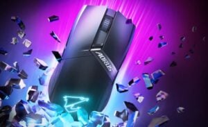 AORUS M6 26,000 DPI lightweight 1ms wireless gaming mouse
