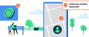 Android unknown tracker alerts