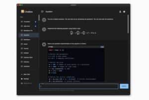 Chatbox desktop AI powered by ChatGPT