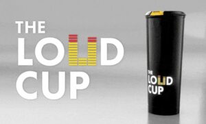 Loud cup blow horn