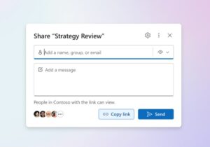 Microsoft simplifies Microsoft 365 sharing