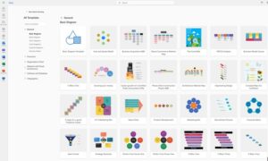 New Visio Templates page arrives on Microsoft 365