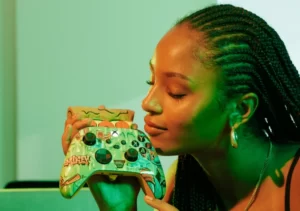Pizza scented Xbox controller