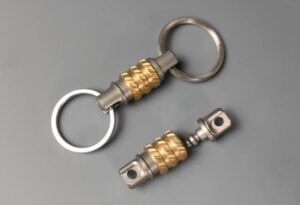 Quick release EDC keychain connector