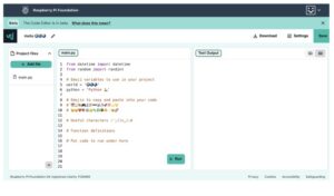 Raspberry Pi Code Editor now open source