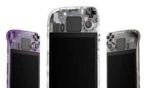 Steam Deck transparent case