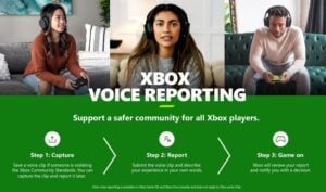 Xbox Voice Reporting