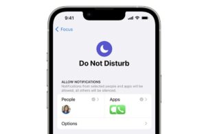 how to use do not disturb on iPhone