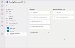 new Tasks in Teams features