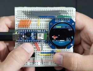 Arduino color handheld console
