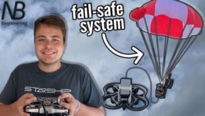 Arduino powered parachute system saves drones and rockets