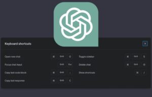 ChatGPT Keyboard shortcuts