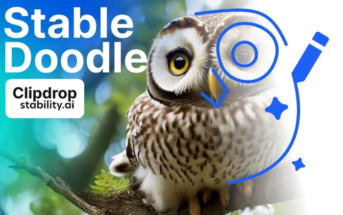 Clipdrop Stable Doodle creates AI images from a simple sketch