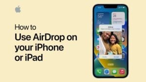 How to use AirDrop