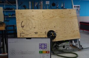 Maslow 4 large format CNC router Kickstarter