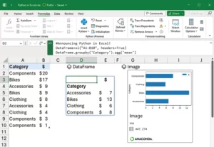 Microsoft Excel receives Python integration